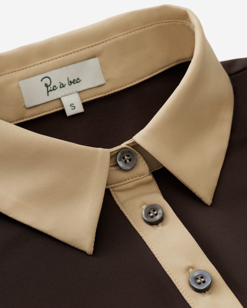 Polo damskie bez rękawów ELAN SLEEVELESS | PIC À BEC