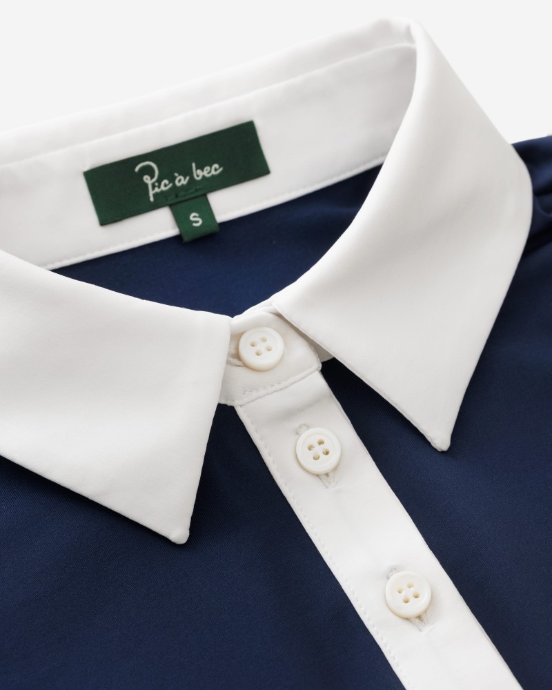 Polo damskie bez rękawów ELAN SLEEVELESS | PIC À BEC